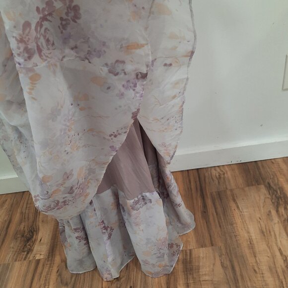 Vtg 1970s handmade ethereal evening gown - Picture 10 of 15